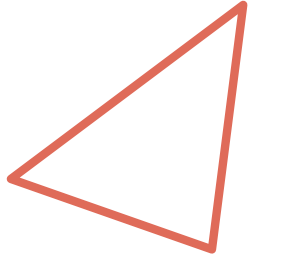 Fundacja Nastolatki logo czerwony trójkąt kontur