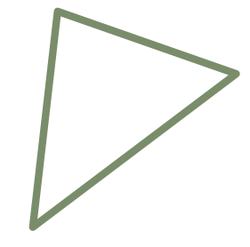 Fundacja Nastolatki logo trojkat zielony kontur